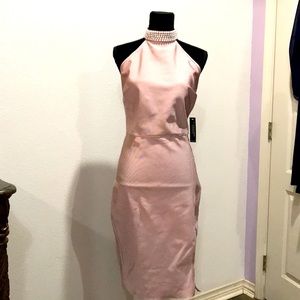 New With Tags Beaded Neck Dress